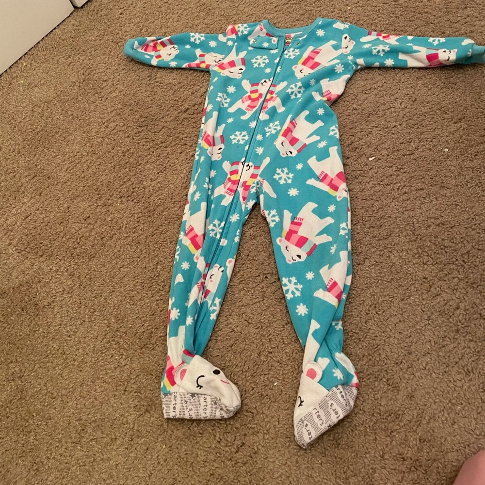 Girl one piece sleeper